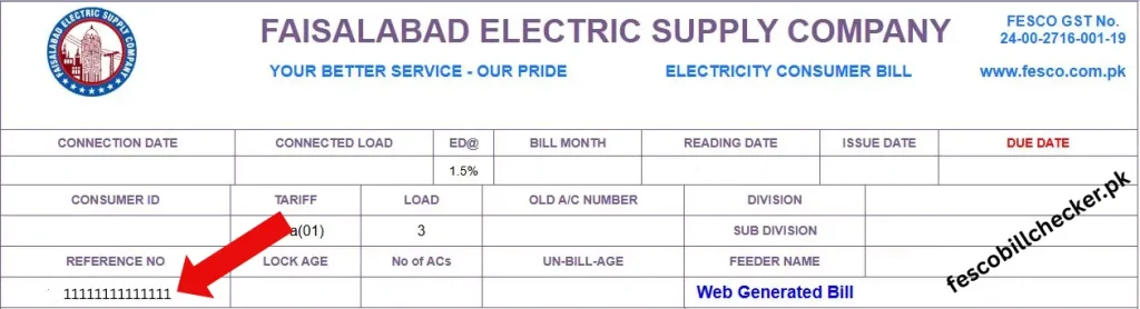 FESCO Online Bill – Check & Download FESCO Bill 1 FESCO Online Bill